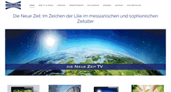 Desktop Screenshot of die-neue-zeit.tv